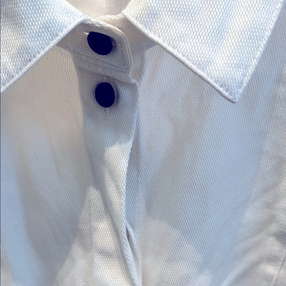 H&M Cream Button-Up Shirt - Picture 2 of 6